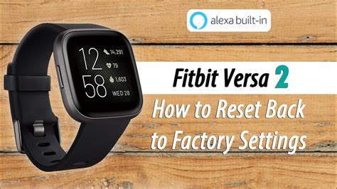 how to reset my fitbit 2.